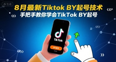 8月最新Tiktok搬运起号技术，手把手教你学会TikTok搬运起号-拾涧工坊
