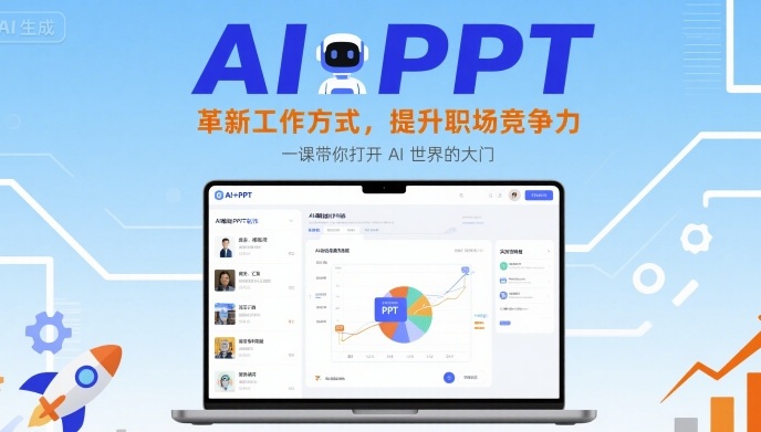 AI+PPT：革新工作方式，提升职场竞争力，一课带你打开 AI 世界的大门-拾涧工坊