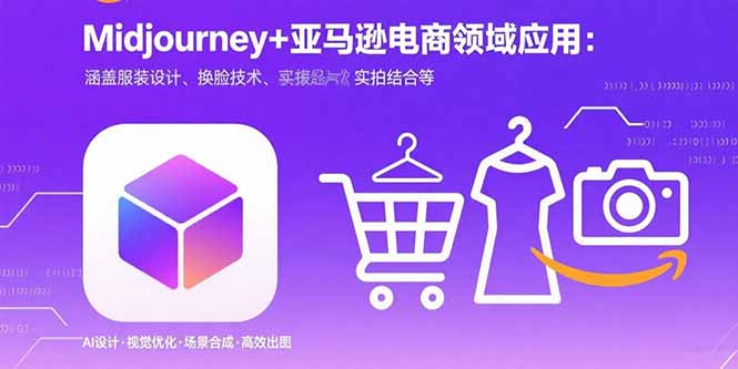 Midjourney+电商领域商业应用：涵盖服装设计、换脸技术、实拍结合等-拾涧工坊