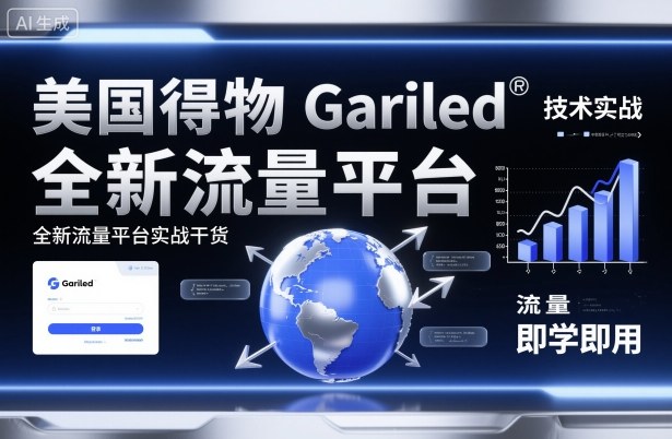 美国得物Gariled技术实战，全新流量平台实战干货，即学即用-拾涧工坊