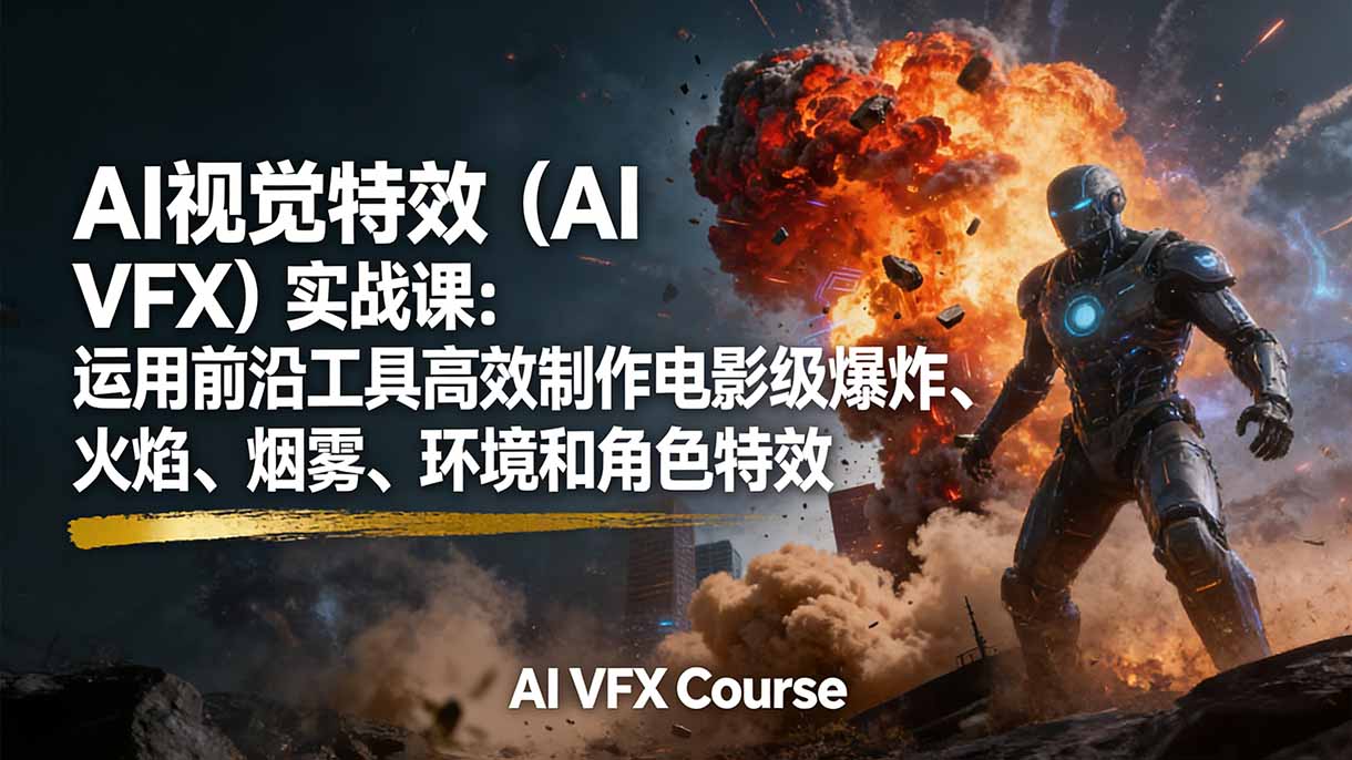 AI视觉特效(AI VFX-拾涧工坊