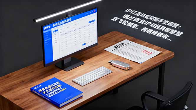 IP打造与成交高手变现营:通过商业IP+经典智慧双飞轮模型 构建持续收钱系统-拾涧工坊